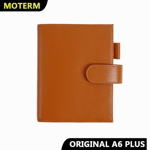 Moterm Original Series A6 Plus Cover for A6 Stalogy Notebook Genuine Pebbled Grain Cowhide Planner