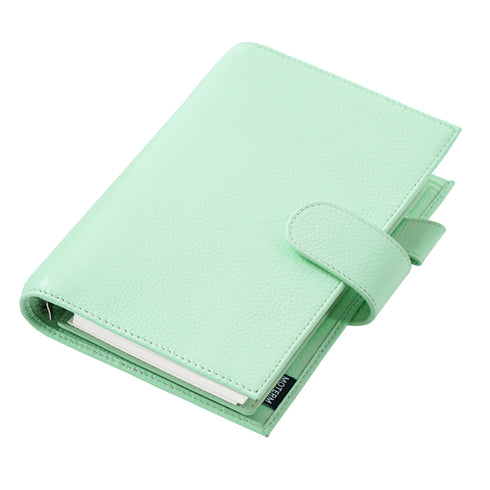Moterm Genuine Leather Regular Personal Size Planner with 25MM Binder Rings Notebook Agenda Organizer Diary Journal