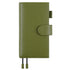 Moterm Pebbled Leather Original Weeks Cover for Hobonichi and Skinny Mini Happy Planner with Back Pocket and Double Clasps Diary