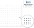 Sakae A5 Tomoe River FP Hard Cover Notebook 368 Pages Lay Flat TMR-A5N5DW | 5mm DOT Grid