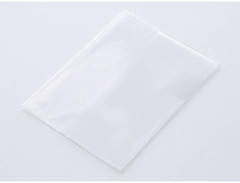 Midori A6 Clear Plastic Cover w/Pen Loop