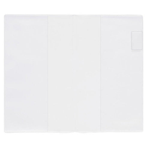 Midori B6 Slim Clear Plastic Cover with Pen Loop