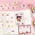 BGM Duck Ice Cream Dessert Washi Tape