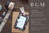 BGM Macaroon Galaxy Pink Heart GOLD FOIL Washi Tape