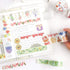 BGM Sweets Dessert Waffles Cupcakes Cake GOLD FOIL Washi Tape