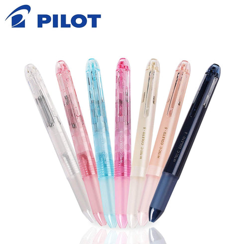 CREAM PEARL Pilot Hi-Tec-C Coleto | 5 Color Multi Pen Body