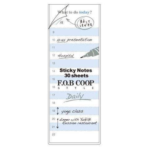 DAILY Vertical Sticky Notes KYOKUTO FOB Coop