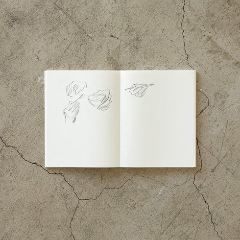 F3 Midori MD Blank Cotton Notebook Art Journal Fountain Pen Notebook Cotton Fountain Pen Paper