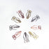 Fountain Pen Nib Paper Clip ROSE GOLD Copper Nib Five Paper Clips