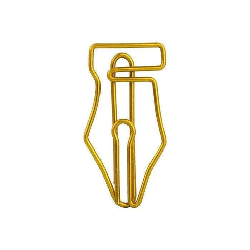 Fountain Pen Nib Paper Clip SILVER Nib Paper Clip