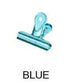 GREEN Bulldog Binder Paper Clips - Five sizes & Seven Colors!! Super cute very strong!