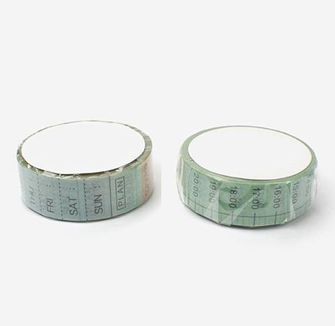 Hourly Washi Tape Hours Washi Tape