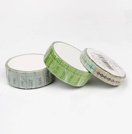 Hourly Washi Tape Hours Washi Tape