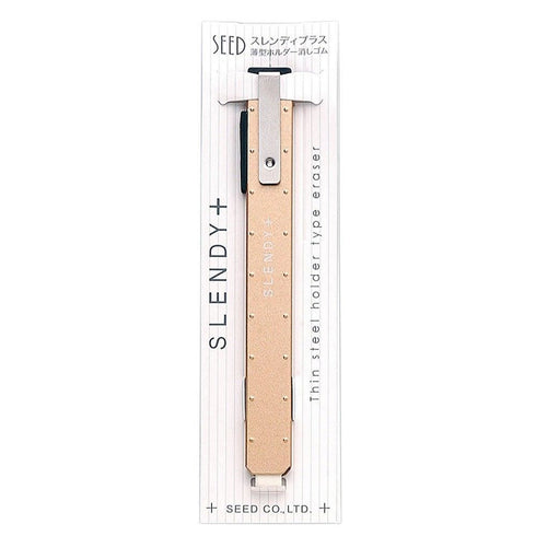 Seed BLACK Seed Slendy+ Super Slim Knock Eraser I Ink Eraser