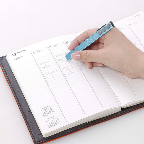 Seed BLACK Seed Slendy+ Super Slim Knock Eraser I Ink Eraser