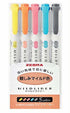 Zebra Mildliner FRIENDLY Mildliner Set of 5 - Orange Package WKT7-N-5C-N