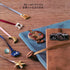MIDORI BLACK CAT Embroidered Bookmark Sticker - Limited Edition
