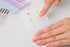 Stalogy Circular Washi Tape Patches | 8 mm Shuffle Neon
