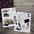 Fountain Pen Quill Ink Retro Steampunk Antique Typewriter Watercolor Ephemera Postcards