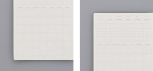 Stalogy Removable Calendar Stickers Undated | Medium