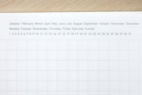 Stalogy Editor's Series 365Days Notebook | A6 Blue