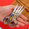 ONE Pair ROSE GOLD Retro Inspired Office Scissors Stationery Embroidery Travel | Super sharp