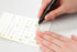 Stalogy Removable Calendar Stickers Undated | Small