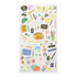 Midori Sticker Marché STATIONERY Fountain Pen Pencil Scissors Washi Tape Stickers | 2380