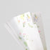 Midori MD A4 3 Pocket Clear Folder | Dried Flowers