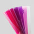 Midori MD A4 5 Pocket Clear Folder | Pink