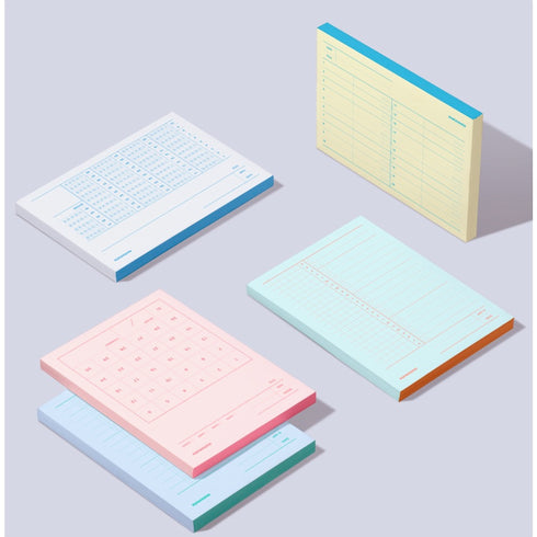 MoteMote OMR Habit Tracker Task Tracker Daily Tracker Memo Blocks | USA Located!