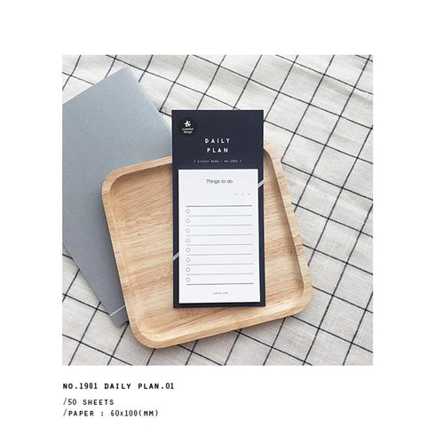Suatelier Planner Sticky Notes 1901 | White Checklist