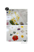 Suatelier Sonia PVC Transparent Stickers 1050 | Deco Flower Pansy Sticker Violet Sticker Viola Sticker