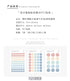 TRANSPARENT PET Pastel Dot Stickers Circle Stickers | Dai Blue