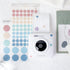 TRANSPARENT PET Pastel Dot Stickers Circle Stickers | Retro Blush