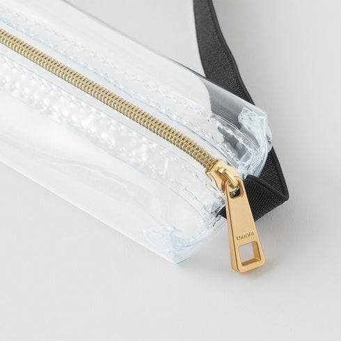 CLEAR Midori Book Band Pen Case B6-A5 Midori Pen Case Canvas Pen Case Adjustable Midori Adjustable Pencil Case