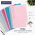 Kokuyo B5 Campus DARK PINK B5 Smart Ring Binder Notebook Sp706 26 Rings "Lay Flat" | 60 Sheets