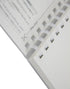 Kokuyo B5 Soft Ring B5 CLEAR Notebook 5mm Dot Grid SV508WT | Semi B5 80 Sheets