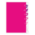 Midori MD A4 5 Pocket Clear Folder | Pink