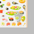 Midori Sticker Marché SUSHI Washi Tape Stickers | 2450