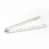 MIDORI Clear Polycarbonate FOLDING Multi Ruler | 30cm
