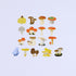 MUSHROOM | Bande Washi Tape Masking Tape Sticker Roll BDA305 200 Stickers