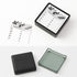 Midori Square Paintable Stamp Re-Inkable Self-Inking Stamp | SHOPPING LIST Orange Package