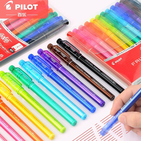 BLUE Pilot FriXion Fine LINER Pen 0.45 mm Fine Point Erasable Pen | Single Pen or Set