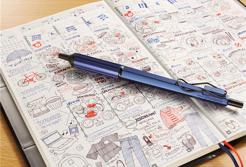 Mitsubishi Jetstream Edge BLACK 0.28mm Pen Oil-Based Ink Ultra FIne Point Water Resistant Ink | SXN-1003-28