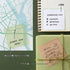GREEN Midori Selectable Pickable Sticky Notes Transparent Sticky Note Kraft Sticky Note | 70mm