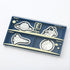 MIDORI E-Clip Etching Clip Planet Outer Space Astronaut Paper Clips