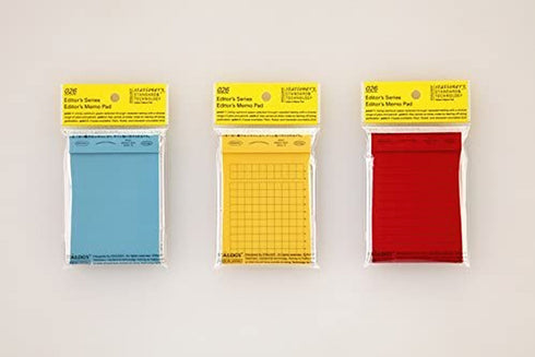 Stalogy Editor's Series A7 BLUE BLANK Memo Pad Sticky Notes