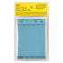 Stalogy Editor's Series A7 RED RULED Lined Memo Pad Sticky Notes