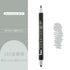 Kuretake ZIG Clean Color Dot METALLIC Twin Series Double-Sided Marker - One Marker or 6 Piece Set | Tc-8100